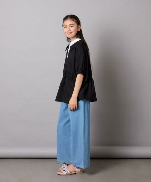 a.v.v / アー・ヴェ・ヴェ シャツ・ブラウス | [160]麻調レイヤード風ブラウス | 詳細13