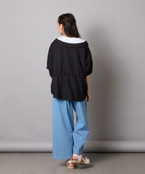 a.v.v / アー・ヴェ・ヴェ シャツ・ブラウス | [160]麻調レイヤード風ブラウス | 詳細14