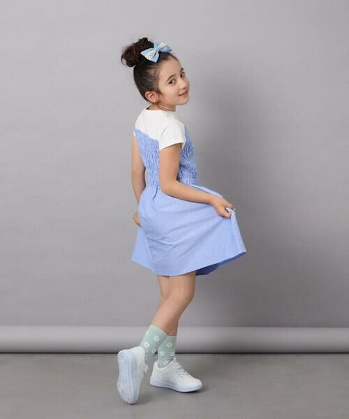 a.v.v / アー・ヴェ・ヴェ ロング・マキシ丈ワンピース | [160]ドッキングデザインワンピース | 詳細17