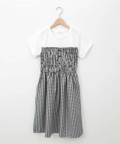 a.v.v / アー・ヴェ・ヴェ ロング・マキシ丈ワンピース | [160]ドッキングデザインワンピース | 詳細19