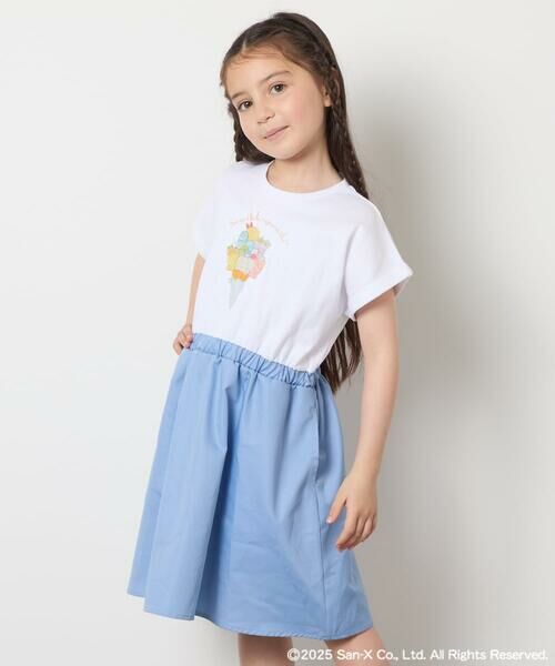 a.v.v / アー・ヴェ・ヴェ ロング・マキシ丈ワンピース | [100-140]すみっコぐらしドッキングワンピース | 詳細3