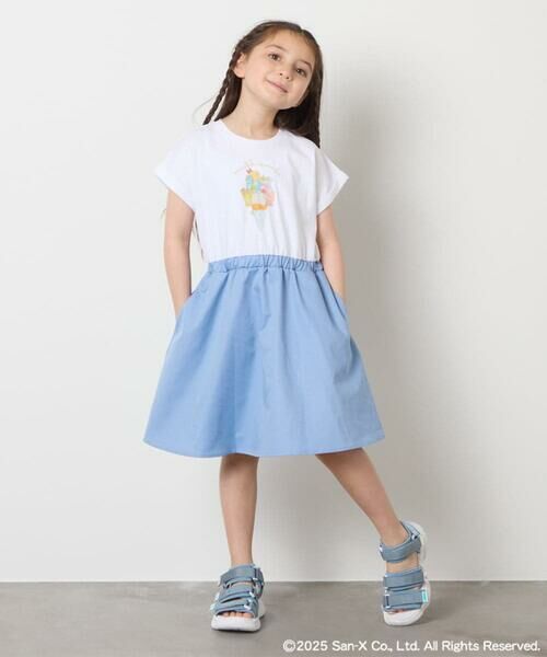 a.v.v / アー・ヴェ・ヴェ ロング・マキシ丈ワンピース | [100-140]すみっコぐらしドッキングワンピース | 詳細6