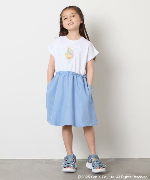 a.v.v / アー・ヴェ・ヴェ ロング・マキシ丈ワンピース | [100-140]すみっコぐらしドッキングワンピース | 詳細7