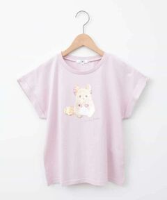 a.v.v / アー・ヴェ・ヴェ カットソー | 【毛玉になりにくい/安心の綿100％/キラキラスパンコール】[140-150]モチーフアソートTシャツ