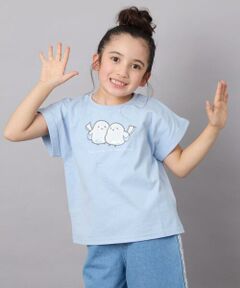 a.v.v / アー・ヴェ・ヴェ カットソー | 【毛玉になりにくい/安心の綿100％/キラキラスパンコール】[140-150]モチーフアソートTシャツ