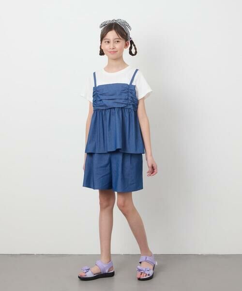 a.v.v / アー・ヴェ・ヴェ カットソー | [160]ギャザーキャミドッキングトップス | 詳細12