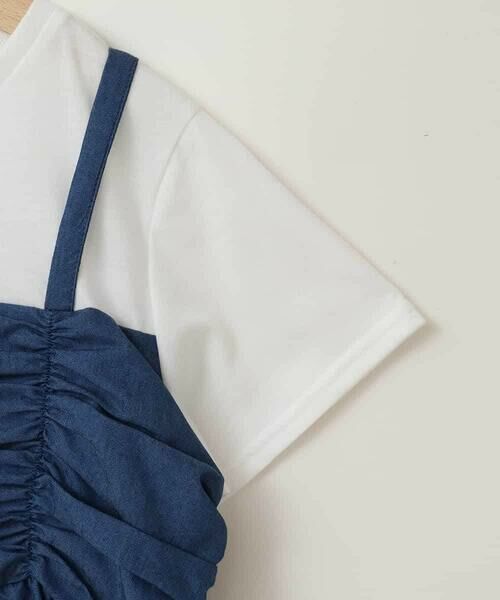 a.v.v / アー・ヴェ・ヴェ カットソー | [160]ギャザーキャミドッキングトップス | 詳細18