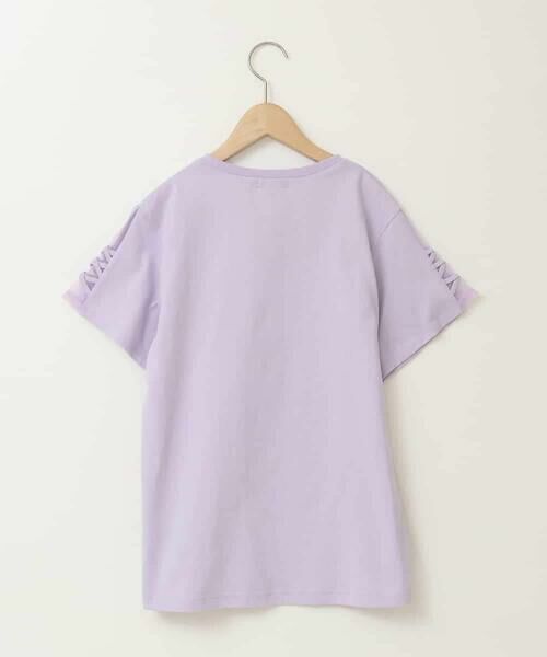 a.v.v / アー・ヴェ・ヴェ カットソー | [160]ソデレースアップＴシャツ | 詳細24