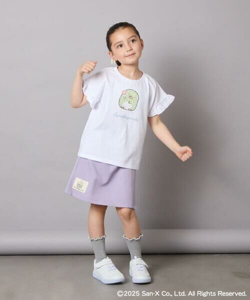 a.v.v / アー・ヴェ・ヴェ カットソー | 【接触冷感/ジメジメ対策/毛玉になりにくい/安心の綿100％/リバーシブルスパンコールで柄が変わる】[100-140]すみっコぐらしスパンコールTシャツ | 詳細15