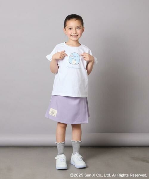 a.v.v / アー・ヴェ・ヴェ カットソー | 【接触冷感/ジメジメ対策/毛玉になりにくい/安心の綿100％/リバーシブルスパンコールで柄が変わる】[100-140]すみっコぐらしスパンコールTシャツ | 詳細18