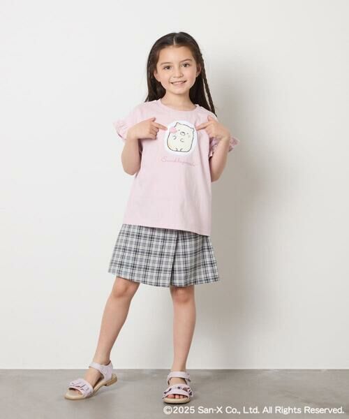 a.v.v / アー・ヴェ・ヴェ カットソー | 【接触冷感/ジメジメ対策/毛玉になりにくい/安心の綿100％/リバーシブルスパンコールで柄が変わる】[100-140]すみっコぐらしスパンコールTシャツ | 詳細4