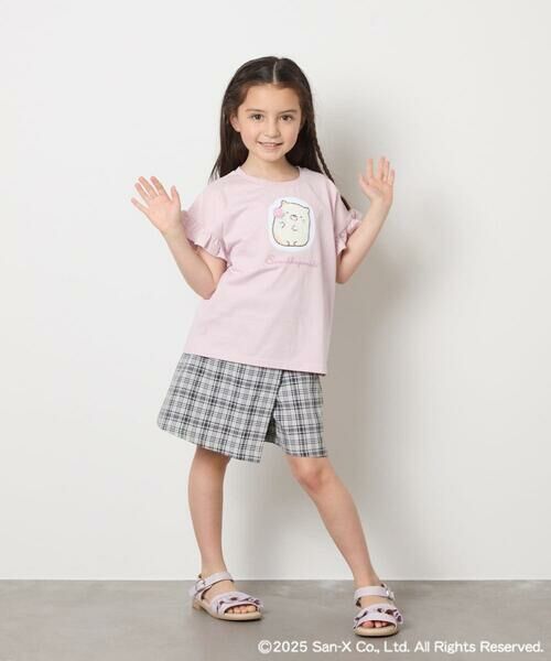 a.v.v / アー・ヴェ・ヴェ カットソー | 【接触冷感/ジメジメ対策/毛玉になりにくい/安心の綿100％/リバーシブルスパンコールで柄が変わる】[100-140]すみっコぐらしスパンコールTシャツ | 詳細5