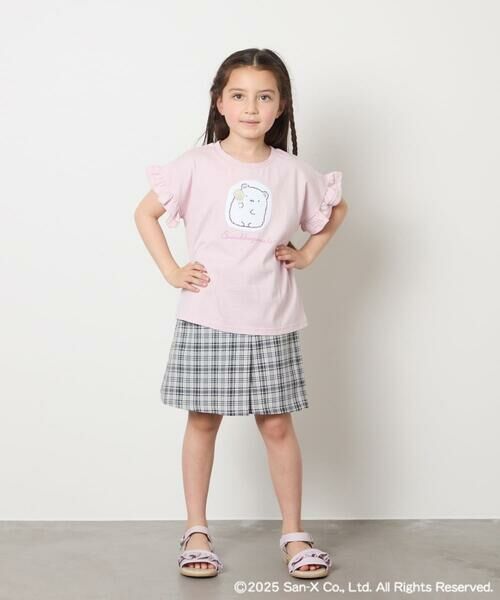 a.v.v / アー・ヴェ・ヴェ カットソー | 【接触冷感/ジメジメ対策/毛玉になりにくい/安心の綿100％/リバーシブルスパンコールで柄が変わる】[100-140]すみっコぐらしスパンコールTシャツ | 詳細8