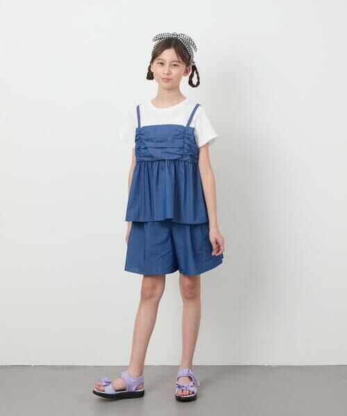 a.v.v / アー・ヴェ・ヴェ その他パンツ | [160]ワンタックキュロット | 詳細9