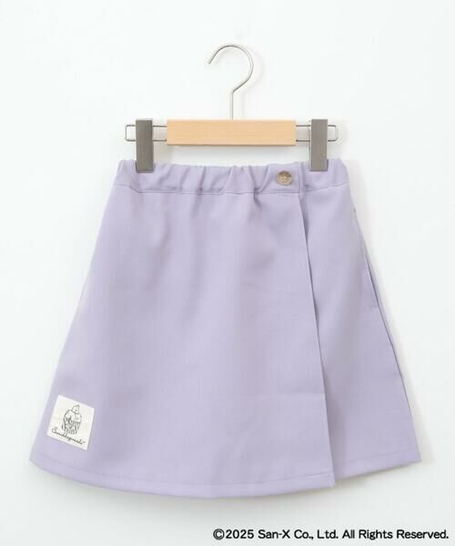 a.v.v / アー・ヴェ・ヴェ その他パンツ | [100-140]すみっコぐらしネーム風ワッペン付きキュロット | 詳細13