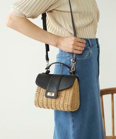 a.v.v / アー・ヴェ・ヴェ ショルダーバッグ | かごフラップハンドバッグ