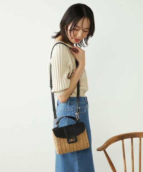 a.v.v / アー・ヴェ・ヴェ ショルダーバッグ | かごフラップハンドバッグ | 詳細12
