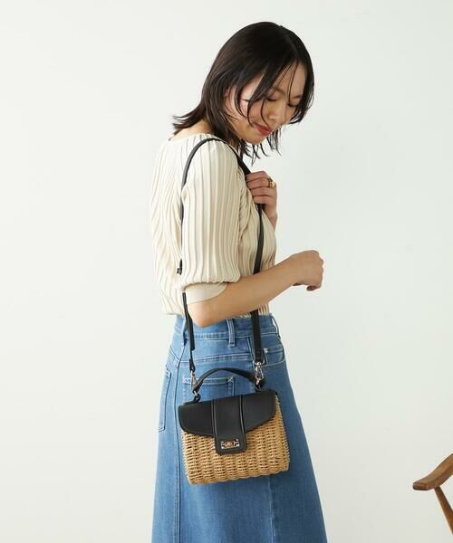 a.v.v / アー・ヴェ・ヴェ ショルダーバッグ | かごフラップハンドバッグ | 詳細13