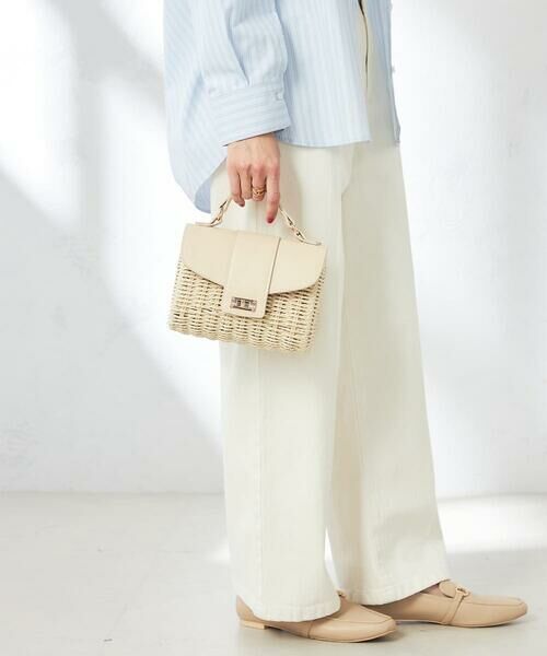 a.v.v / アー・ヴェ・ヴェ ショルダーバッグ | かごフラップハンドバッグ | 詳細3