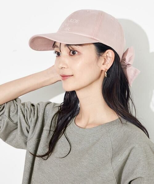 a.v.v / アー・ヴェ・ヴェ キャップ | 麻リボンキャップ | 詳細1