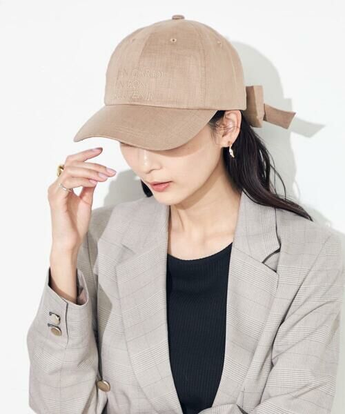 a.v.v / アー・ヴェ・ヴェ キャップ | 麻リボンキャップ | 詳細15