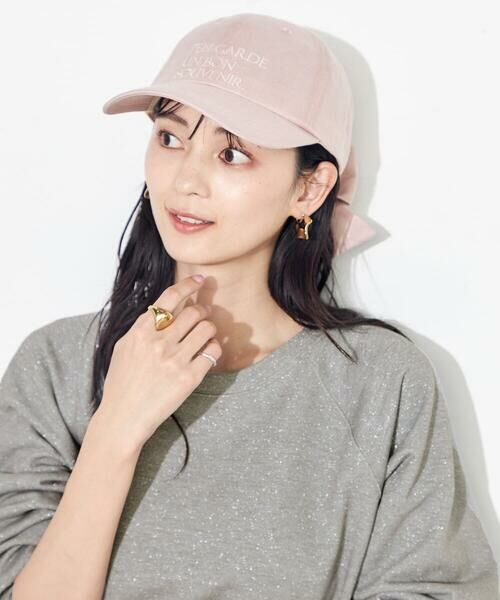a.v.v / アー・ヴェ・ヴェ キャップ | 麻リボンキャップ | 詳細2