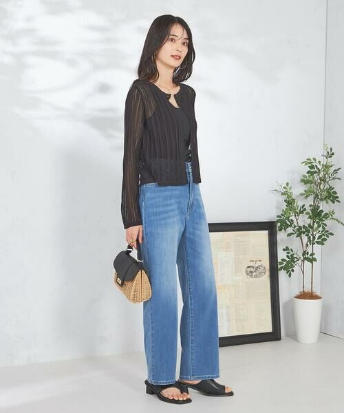 a.v.v / アー・ヴェ・ヴェ カーディガン・ボレロ | レーシーニットカーディガン | 詳細3