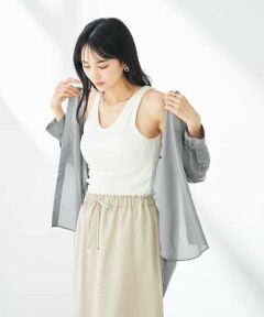 a.v.v / アー・ヴェ・ヴェ タンクトップ | カップ付きテレコタンクトップ