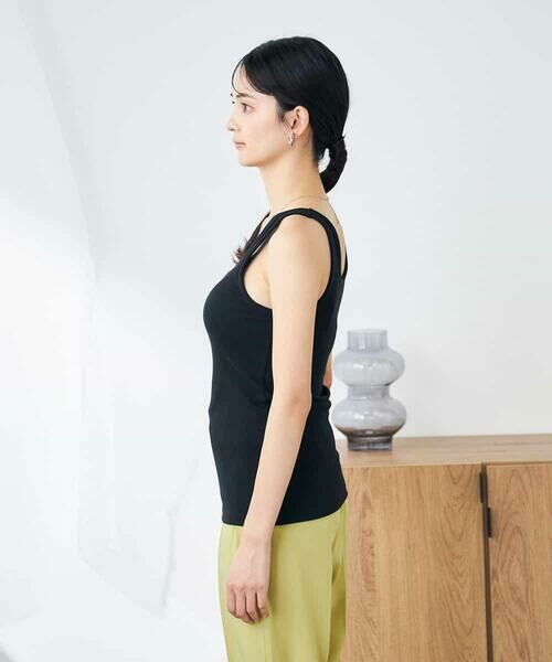 a.v.v / アー・ヴェ・ヴェ タンクトップ | カップ付きテレコタンクトップ | 詳細11