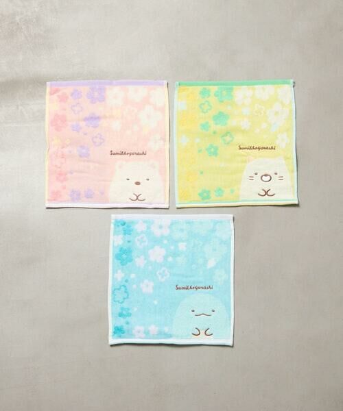 a.v.v / アー・ヴェ・ヴェ ハンカチ | [KIDS]すみっコぐらしおはなタオル | 詳細1