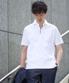 a.v.v / アー・ヴェ・ヴェ カットソー | 【接触冷感/UVカット】シルケットスムースポロシャツ