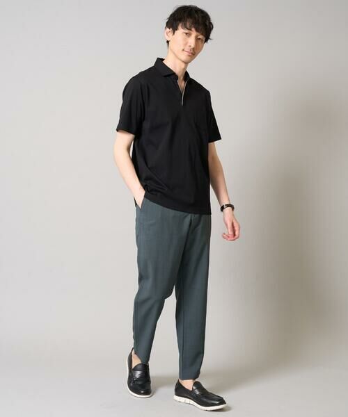 a.v.v / アー・ヴェ・ヴェ カットソー | 【接触冷感/UVカット】シルケットスムースポロシャツ | 詳細14