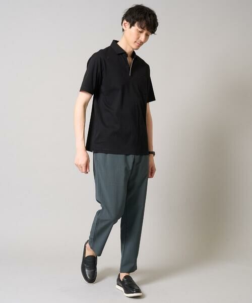 a.v.v / アー・ヴェ・ヴェ カットソー | 【接触冷感/UVカット】シルケットスムースポロシャツ | 詳細15