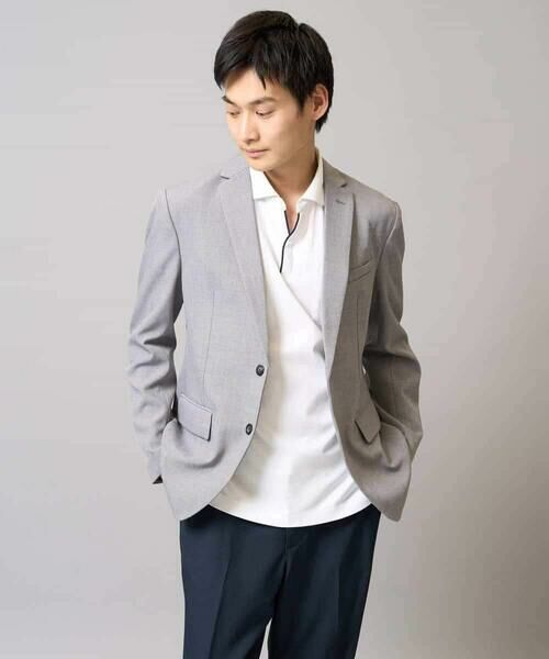 a.v.v / アー・ヴェ・ヴェ カットソー | 【接触冷感/UVカット】シルケットスムースポロシャツ | 詳細21