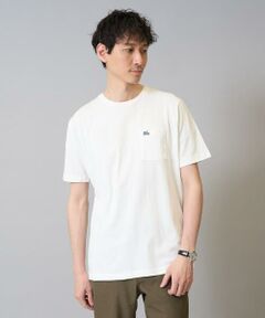 a.v.v / アー・ヴェ・ヴェ カットソー | 【接触冷感/コットン100％】ワンポイント刺繍カットソー