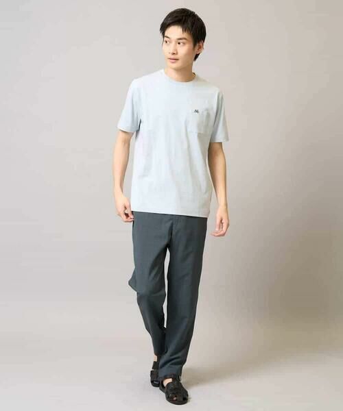 a.v.v / アー・ヴェ・ヴェ カットソー | 【接触冷感/コットン100％】ワンポイント刺繍カットソー | 詳細1