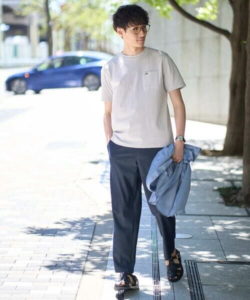 a.v.v / アー・ヴェ・ヴェ カットソー | 【接触冷感/コットン100％】ワンポイント刺繍カットソー | 詳細10