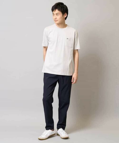 a.v.v / アー・ヴェ・ヴェ カットソー | 【接触冷感/コットン100％】ワンポイント刺繍カットソー | 詳細12