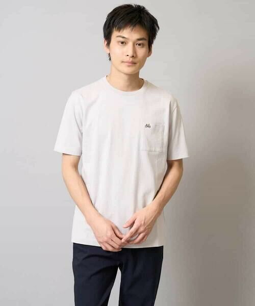 a.v.v / アー・ヴェ・ヴェ カットソー | 【接触冷感/コットン100％】ワンポイント刺繍カットソー | 詳細14