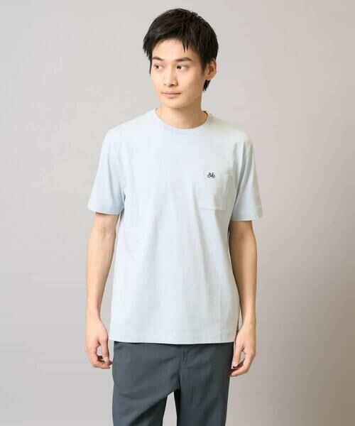 a.v.v / アー・ヴェ・ヴェ カットソー | 【接触冷感/コットン100％】ワンポイント刺繍カットソー | 詳細16