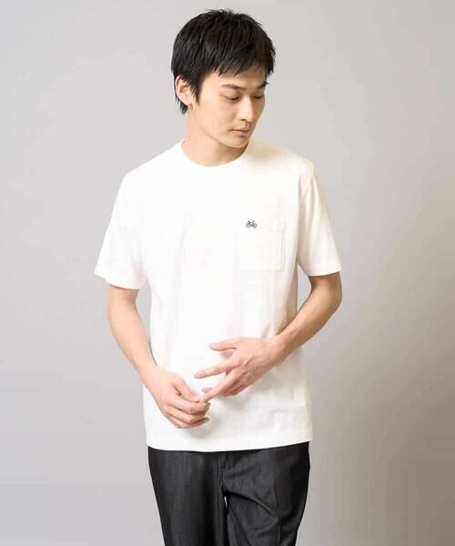 a.v.v / アー・ヴェ・ヴェ カットソー | 【接触冷感/コットン100％】ワンポイント刺繍カットソー | 詳細17