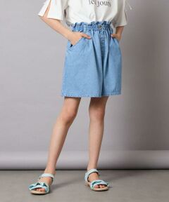 a.v.v / アー・ヴェ・ヴェ その他パンツ | 【接触冷感/ジメジメ対策】[100-130]デニムタックキュロット