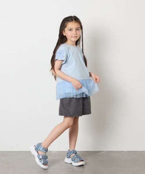 a.v.v / アー・ヴェ・ヴェ その他パンツ | 【接触冷感/ジメジメ対策】[100-130]デニムタックキュロット | 詳細13