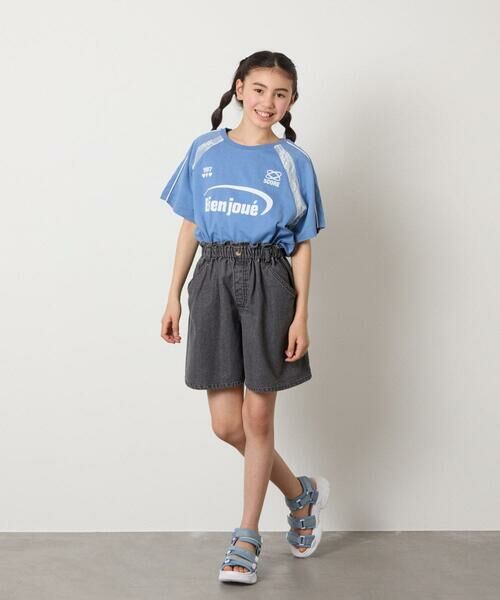 a.v.v / アー・ヴェ・ヴェ その他パンツ | 【接触冷感/ジメジメ対策】[100-130]デニムタックキュロット | 詳細20