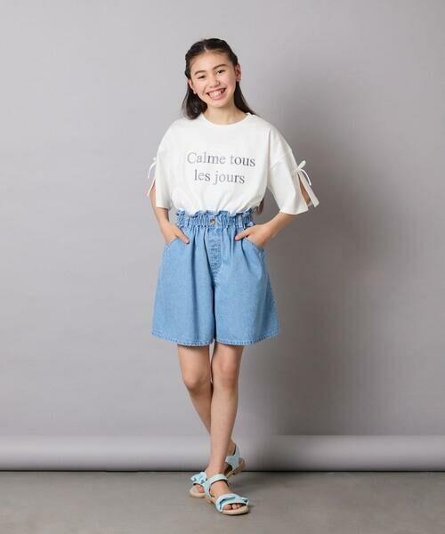 a.v.v / アー・ヴェ・ヴェ その他パンツ | 【接触冷感/ジメジメ対策】[100-130]デニムタックキュロット | 詳細27