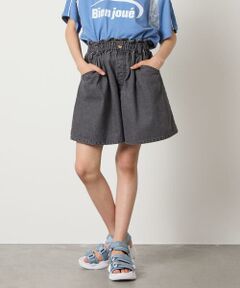 a.v.v / アー・ヴェ・ヴェ その他パンツ | [160]【接触冷感】デニムタックキュロット