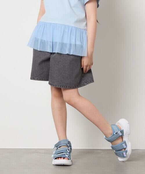 a.v.v / アー・ヴェ・ヴェ その他パンツ | [160]【接触冷感】デニムタックキュロット | 詳細20