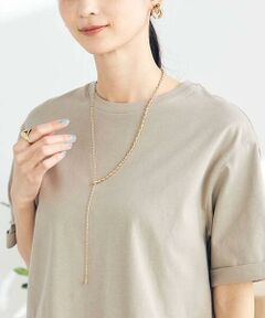 a.v.v / アー・ヴェ・ヴェ ネックレス・ペンダント・チョーカー | 【雑誌InRed(宝島社)5月号掲載】スライドボールチェーンネックレス