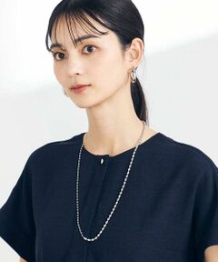 a.v.v / アー・ヴェ・ヴェ ネックレス・ペンダント・チョーカー | 【雑誌InRed(宝島社)5月号掲載】スライドボールチェーンネックレス