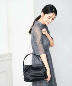 a.v.v / アー・ヴェ・ヴェ その他小物 | サテンギャザーバッグ